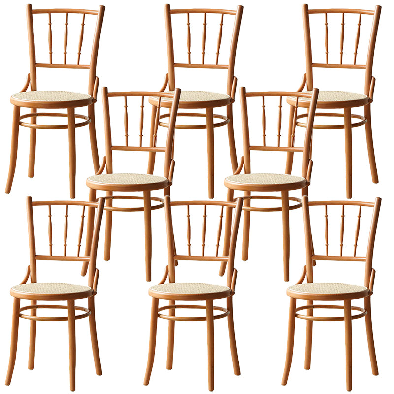 Industrial Style Side Chair Wooden Indoor Dining Chair for Living Room