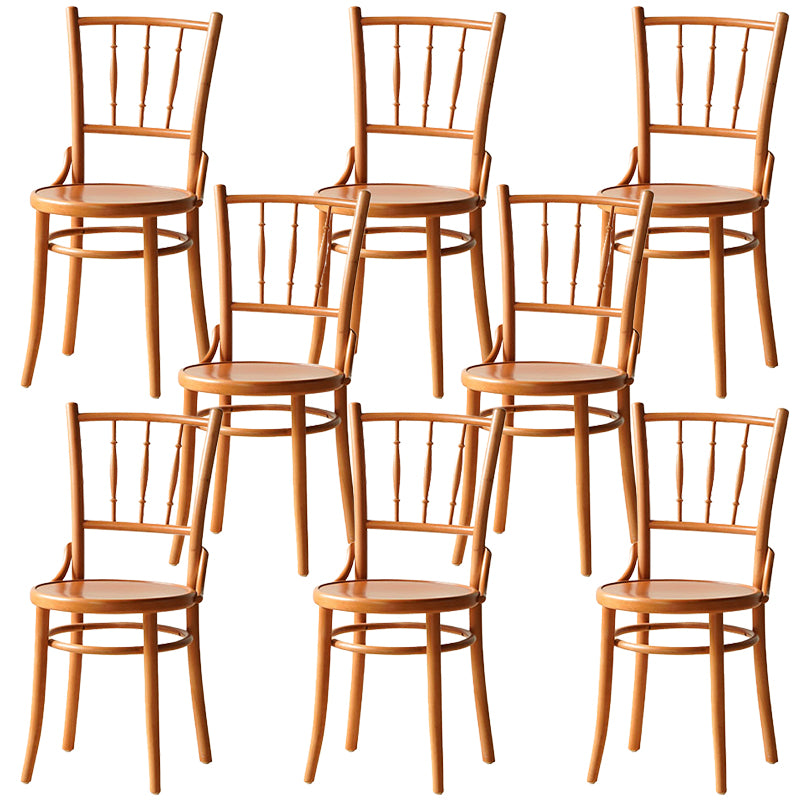Industrial Style Side Chair Wooden Indoor Dining Chair for Living Room