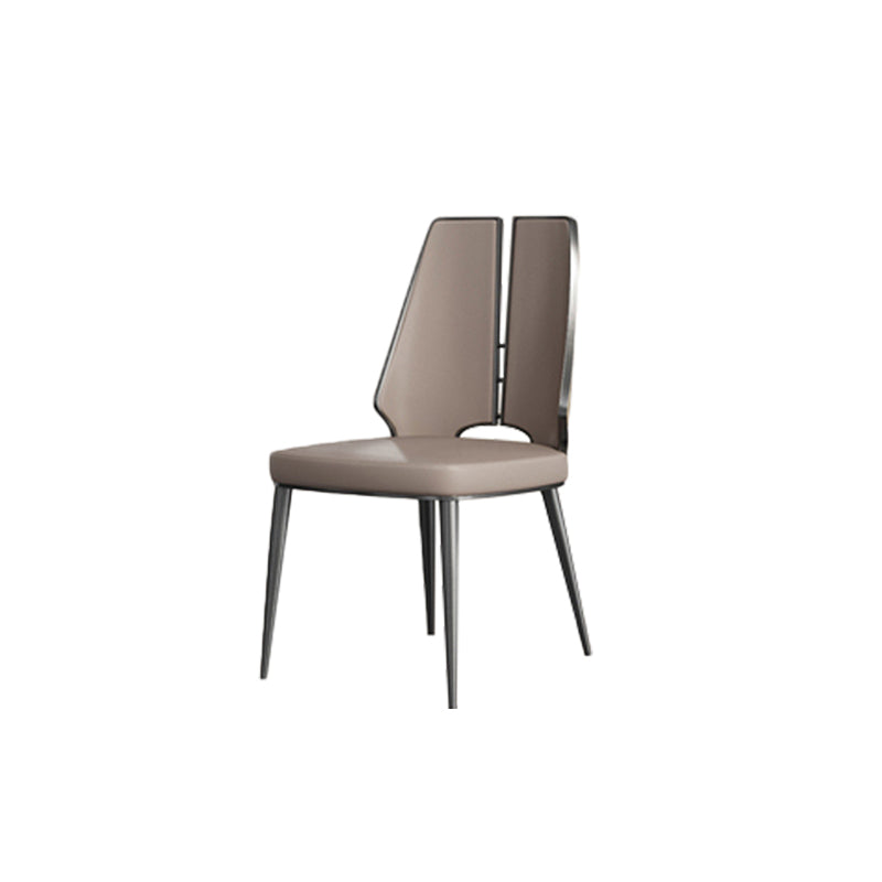 Dining Room Upholstered Chair Faux Leather Home Dining Chair