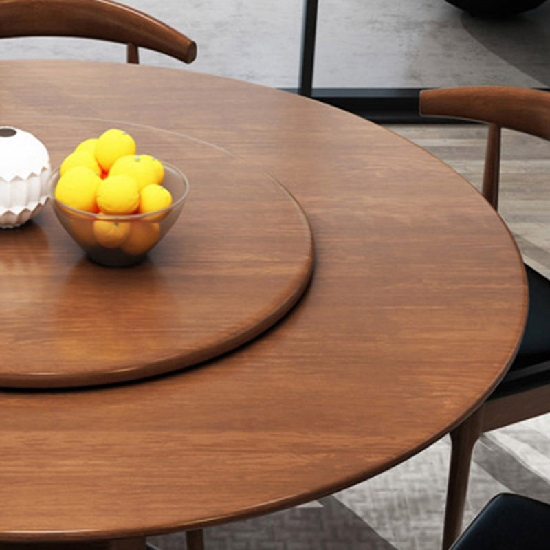 Dining Room Kitchen Dinner Table Round Solid Wood Dining Table