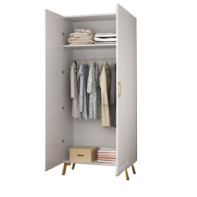 Modern Wardrobe Armoire Solid Wood Wardrobe Cabinet with Door