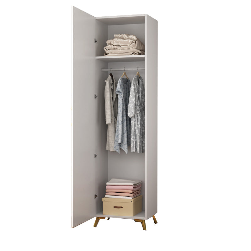 Modern Wardrobe Armoire Solid Wood Wardrobe Cabinet with Door