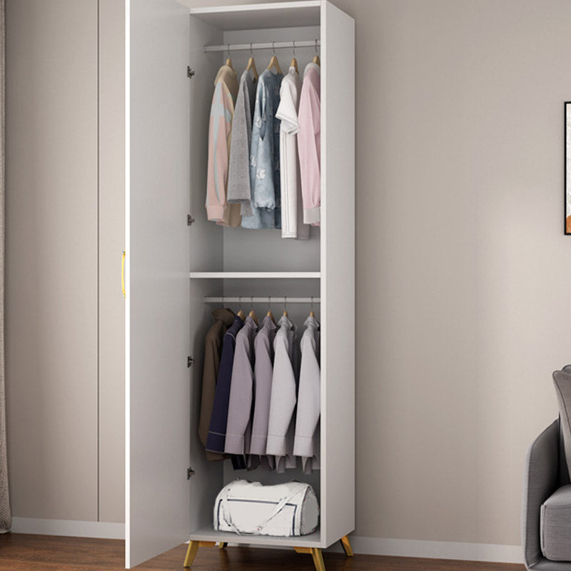 Modern Wardrobe Armoire Solid Wood Wardrobe Cabinet with Door