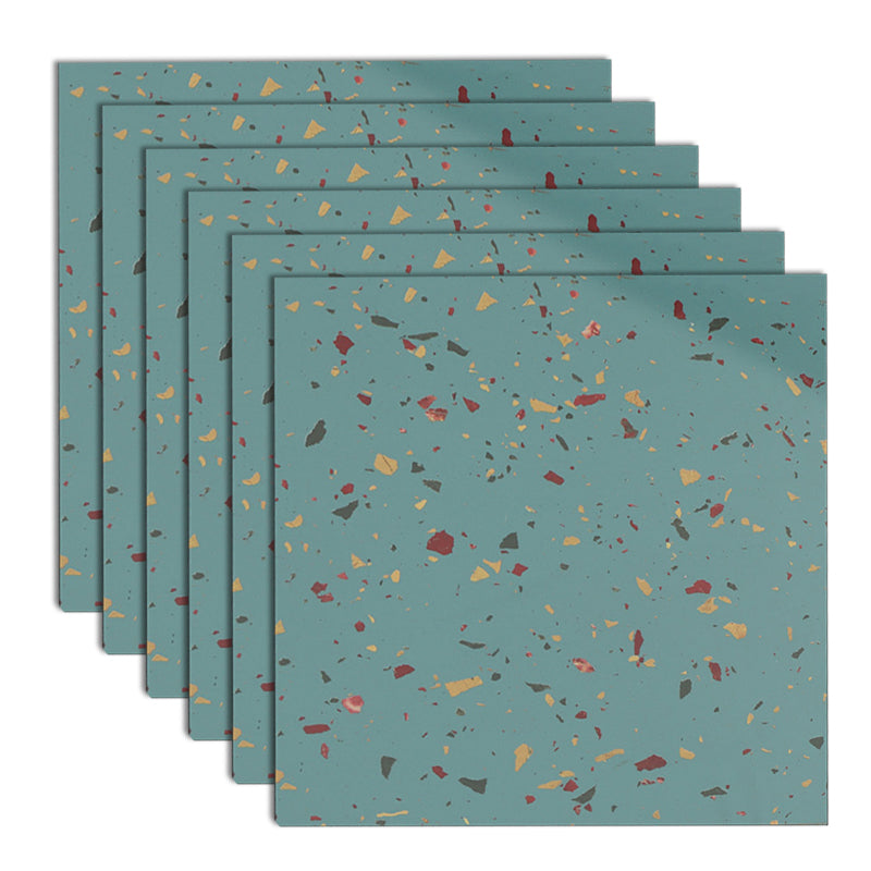 Square Laminate Floor Waterproof Click Lock Marble Pattern Modern Laminate Flooring