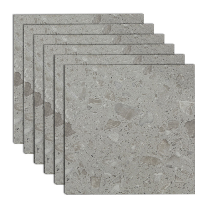 Square Laminate Floor Waterproof Click Lock Marble Pattern Modern Laminate Flooring