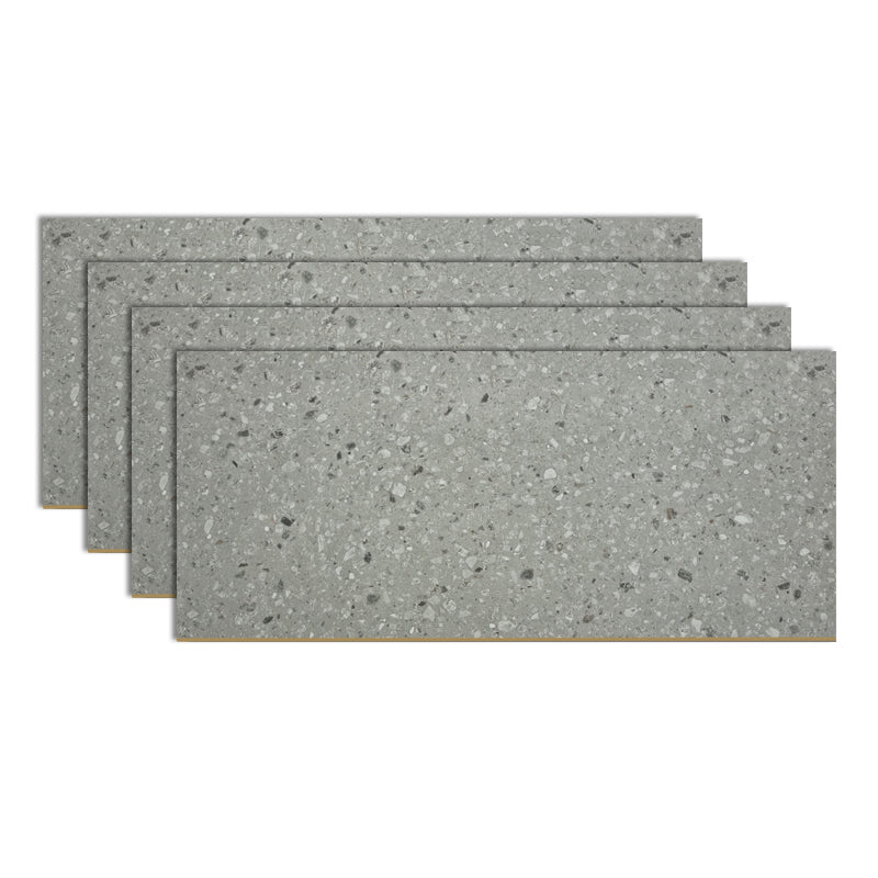 Rectangular Laminate Floor Wooden Marble Print Click Lock Scratch Resistant Laminate Floor