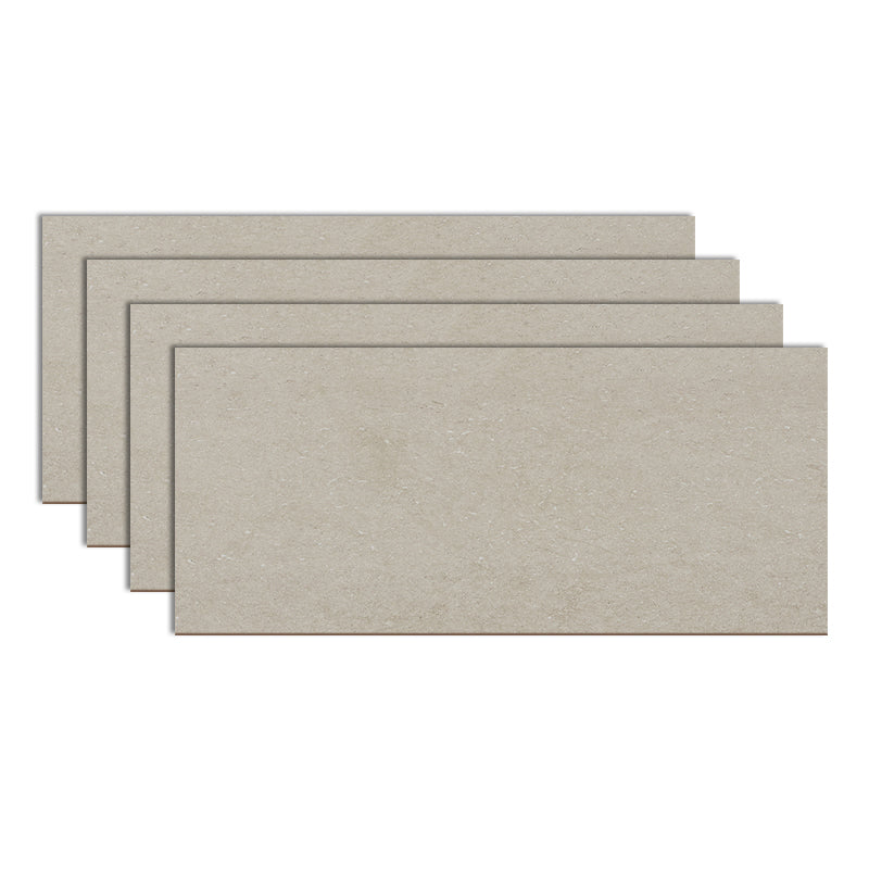 Rectangular Laminate Floor Wooden Marble Print Click Lock Scratch Resistant Laminate Floor