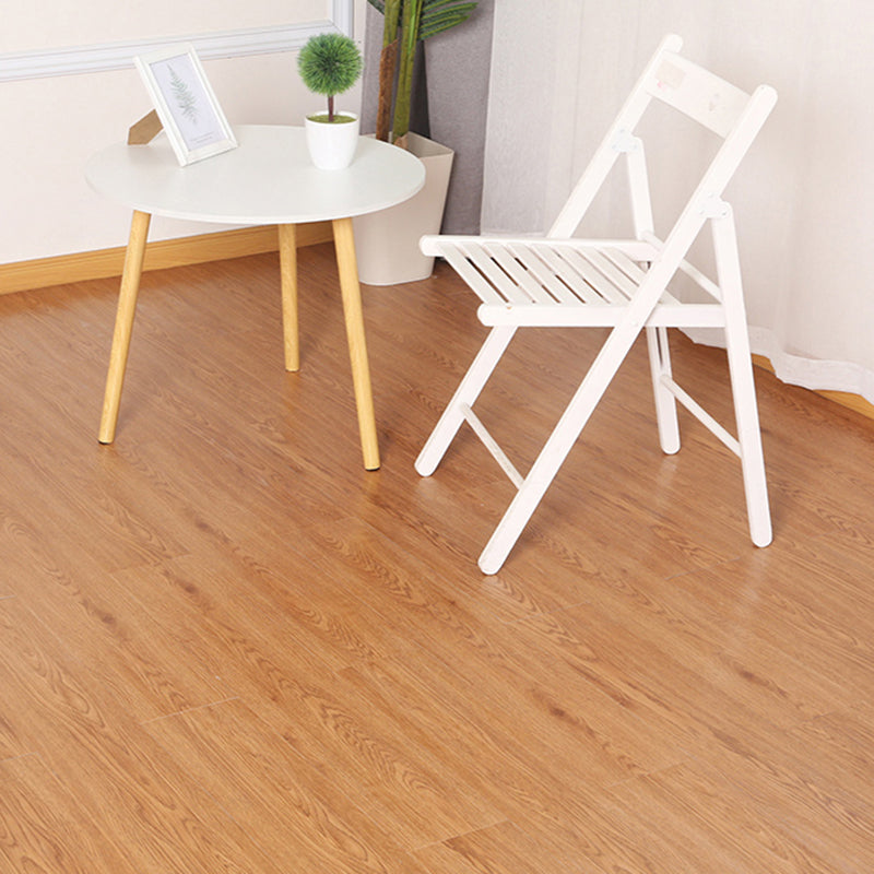 PVC Flooring Peel and Stick Smooth Wood Look Rectangle Vinyl Flooring