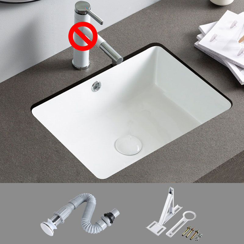 Rectangular and Oval Vessel Sink with No Craftsmanship Basin Sink(Not Including Faucet)