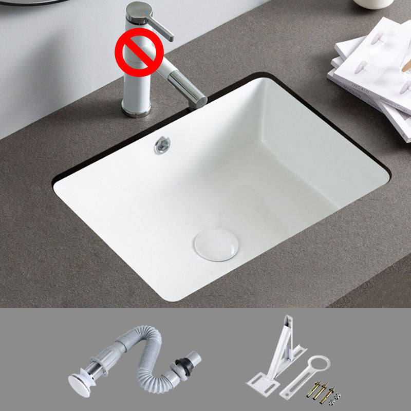 Rectangular and Oval Vessel Sink with No Craftsmanship Basin Sink(Not Including Faucet)