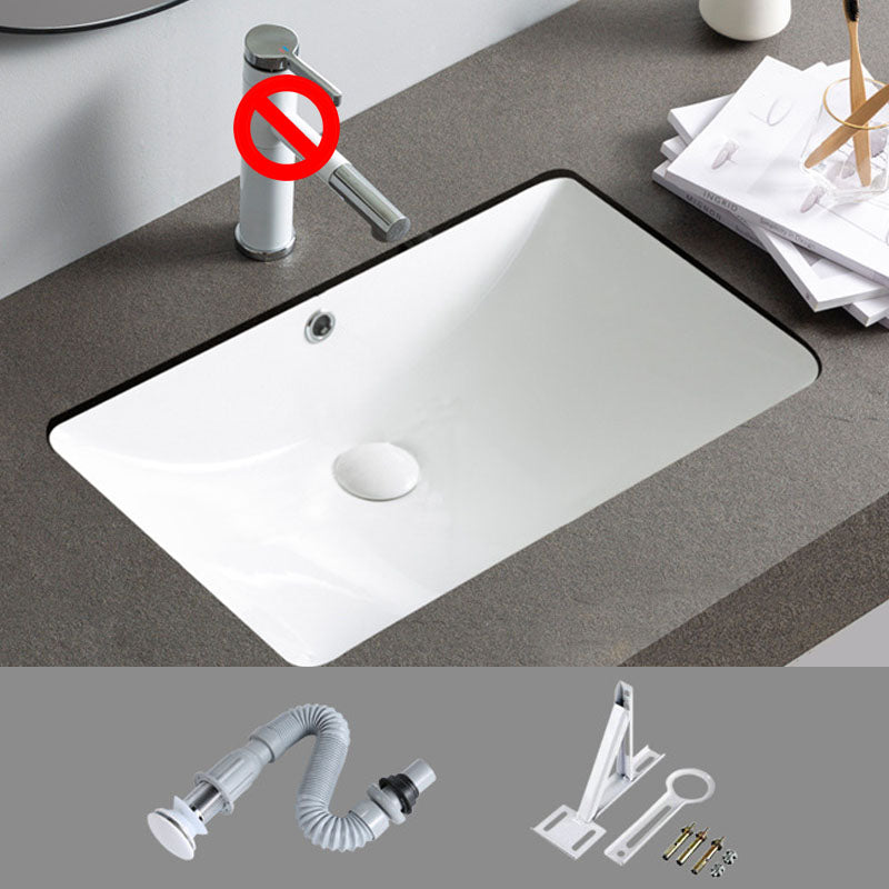 Rectangular and Oval Vessel Sink with No Craftsmanship Basin Sink(Not Including Faucet)