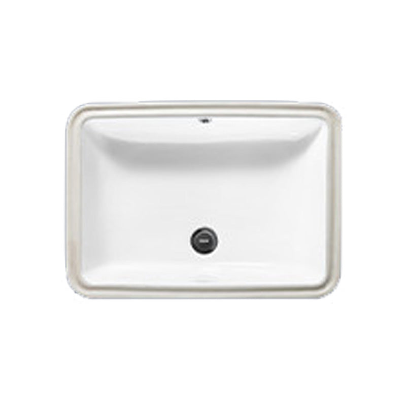 Classic Bathroom Sink Rectangular Vessel Bathroom Sink with Faucet
