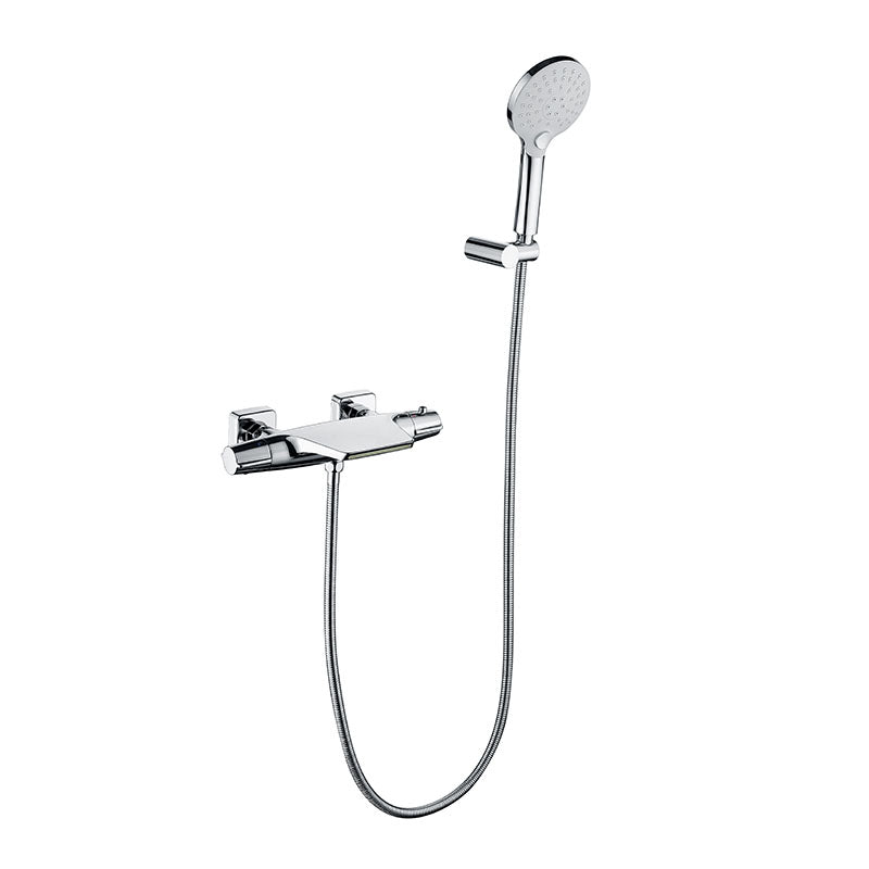 Modern Wall Mounted Faucet Handheld Shower Head Waterfall Faucet