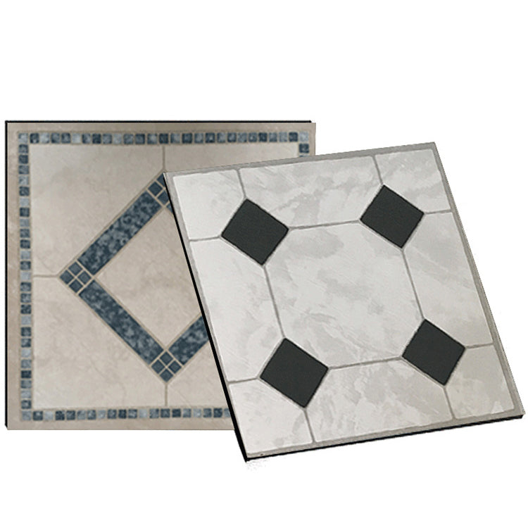 Smooth PVC Flooring Peel and Stick Waterproof Square Vinyl Flooring