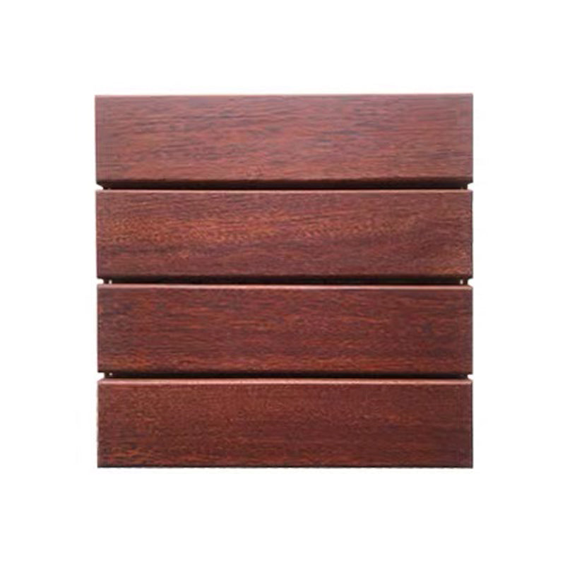 Tradition Water Resistant Floor Tile Smooth Click Lock Maple Wood for Living Room