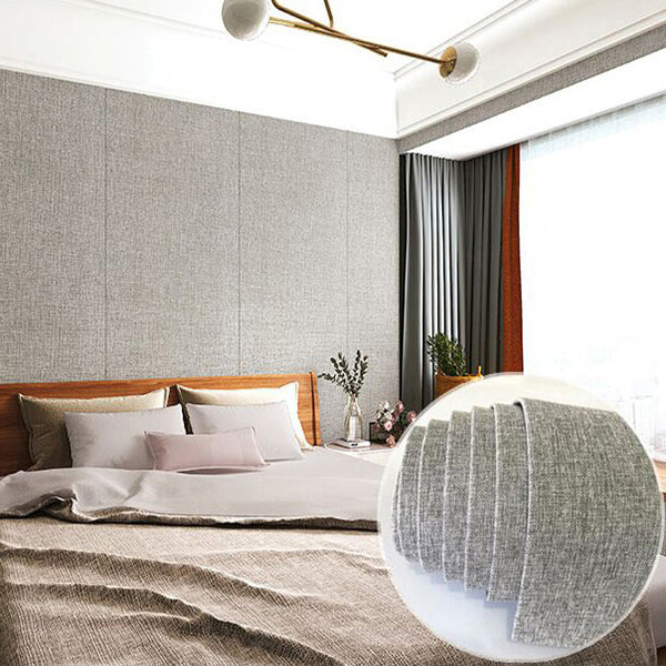 Contemporary Wall Tile Solid Color Peel and Stick Wall Paneling