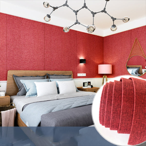 Contemporary Wall Tile Solid Color Peel and Stick Wall Paneling