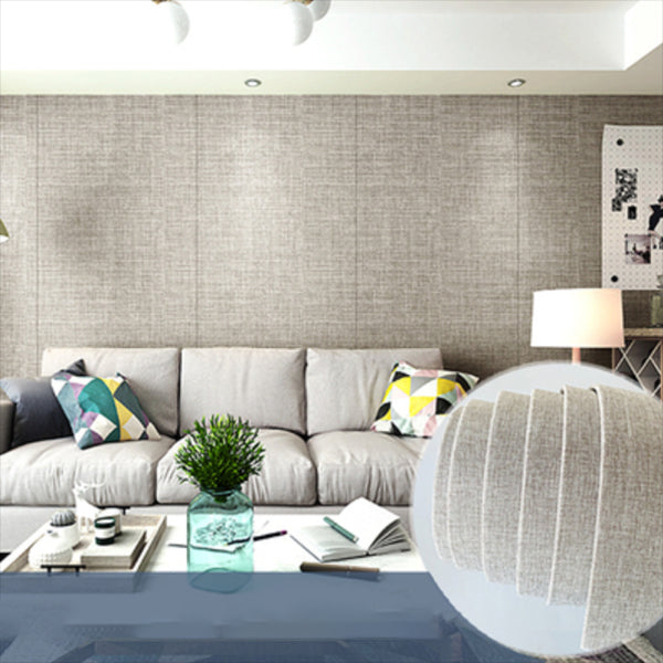 Contemporary Wall Tile Solid Color Peel and Stick Wall Paneling