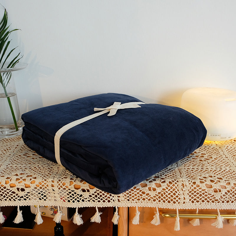 Solid Color Bed Sheet Set Polyester Soft & Smooth Bed Sheet Set