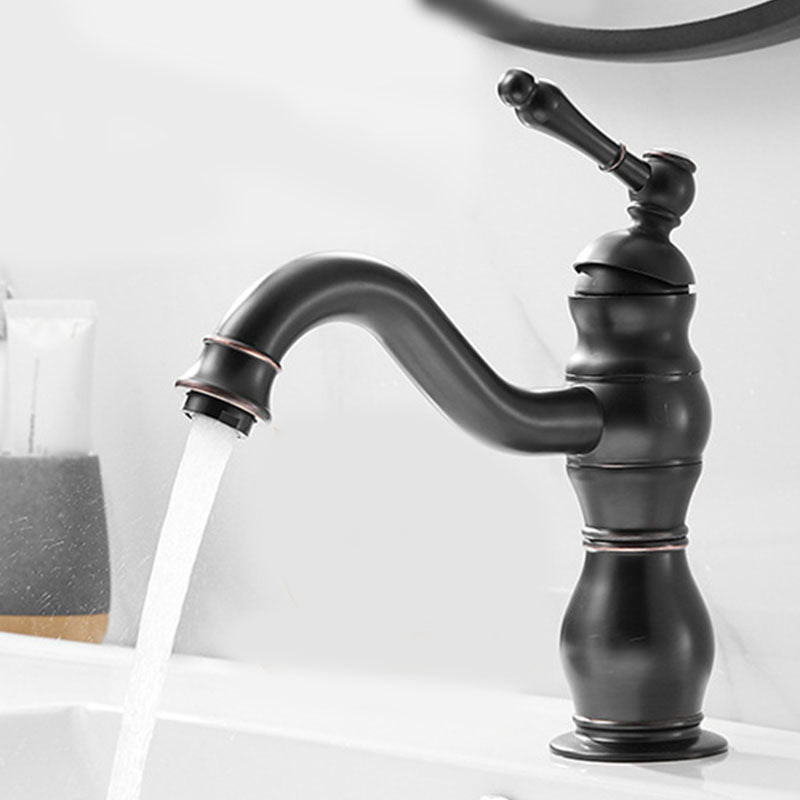 Vintage Bathroom Tube Faucet One Handle Flush Mount Bathtub Faucet