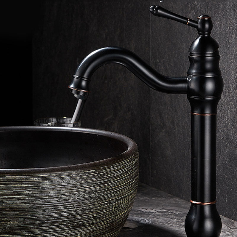 Vintage Bathroom Tube Faucet One Handle Flush Mount Bathtub Faucet