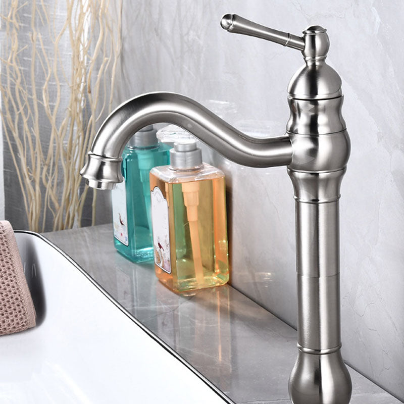 Vintage Bathroom Tube Faucet One Handle Flush Mount Bathtub Faucet