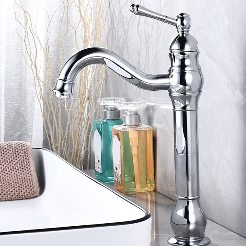 Vintage Bathroom Tube Faucet One Handle Flush Mount Bathtub Faucet