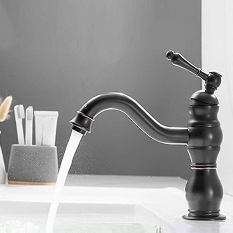 Vintage Bathroom Tube Faucet One Handle Flush Mount Bathtub Faucet