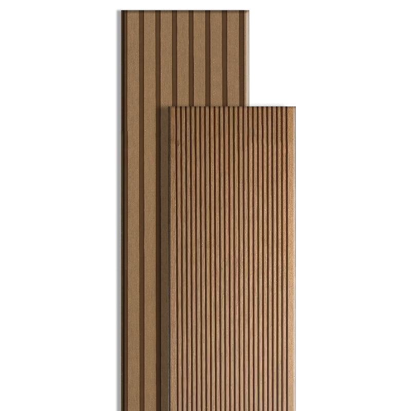 Outdoor Patio Deck Tile Kit Nailed Composite Embossed Deck Plank