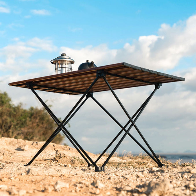 Industrial Aluminum Folding Table Outdoor Rectangle Camping Table