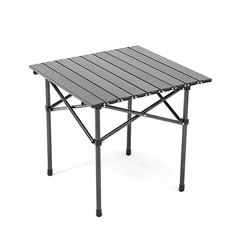 Industrial Outdoor Folding Table 20"H Aluminum Camping Table