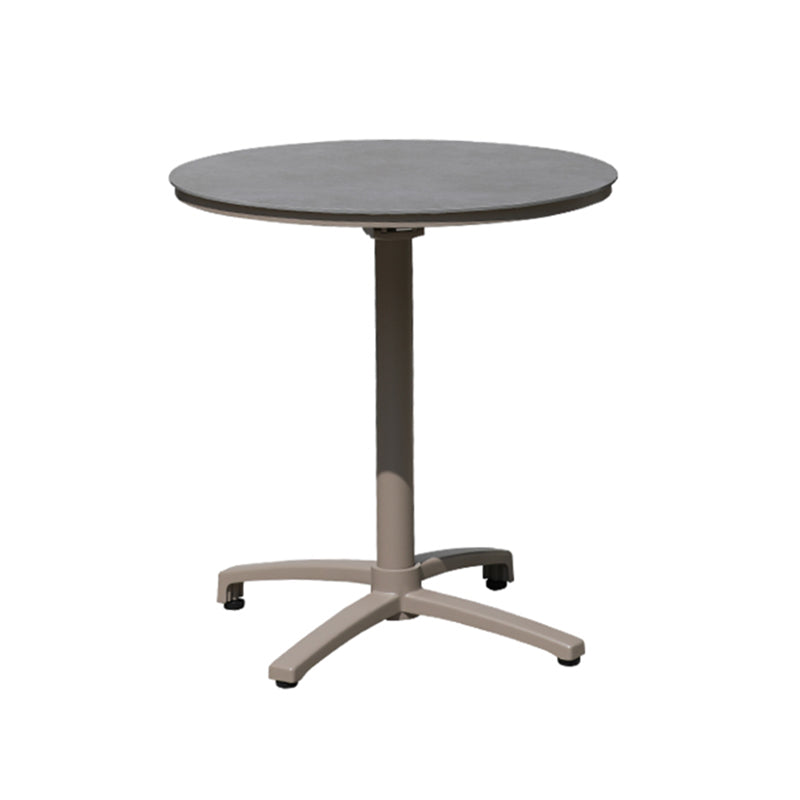 Contemporary Aluminum Coffee Table Metal Frame Outdoor Dining Table