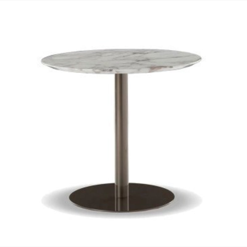 1/2/3/7 Pieces Bistro Table Set Stone and Metal Patio Dining Sets