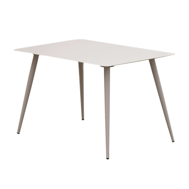 Boho Metal Dining Table Set 1/3/5/7 Pieces Patio Dining Table Set