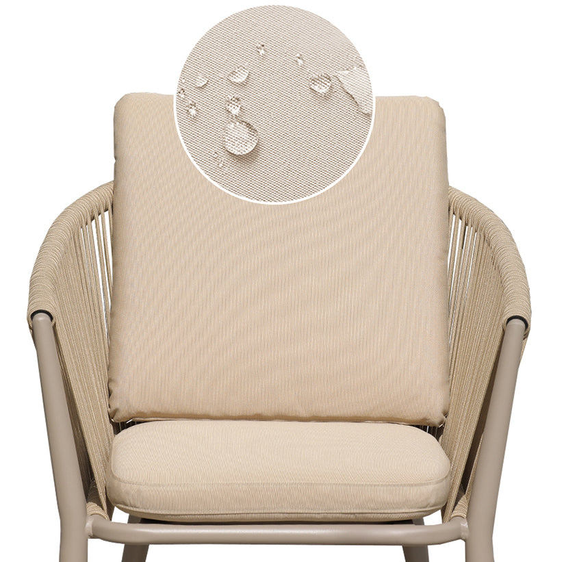 Boho Metal Dining Table Set 1/3/5/7 Pieces Patio Dining Table Set