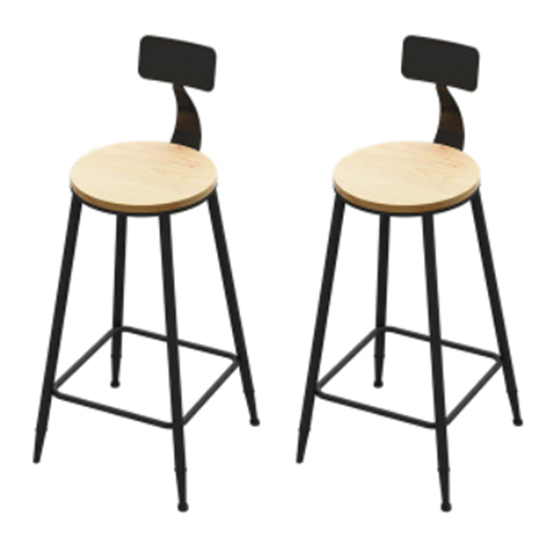 Modern Bar Table Set 1/2/3 Pieces Solid Wood Rectangle Bistro Set for Indoor