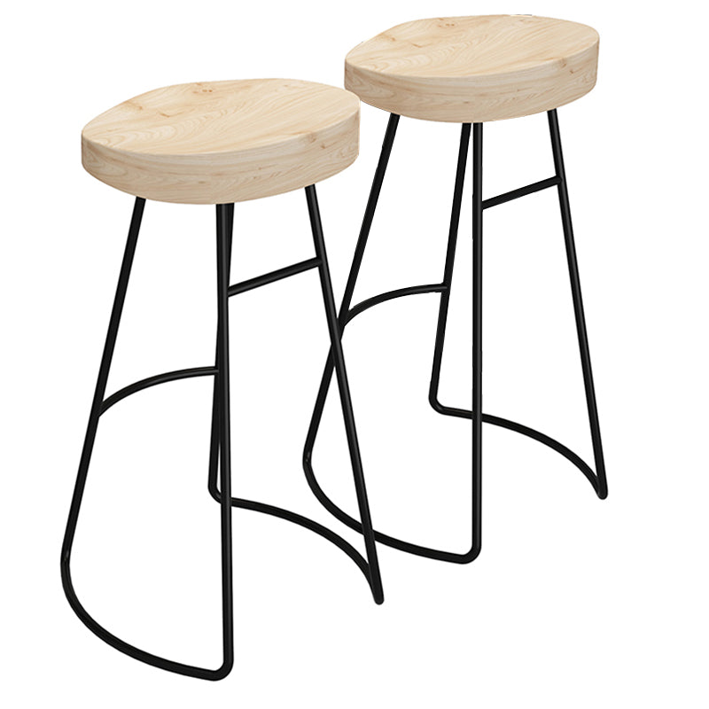 Modern Bar Table Set 1/2/3 Pieces Solid Wood Rectangle Bistro Set for Indoor