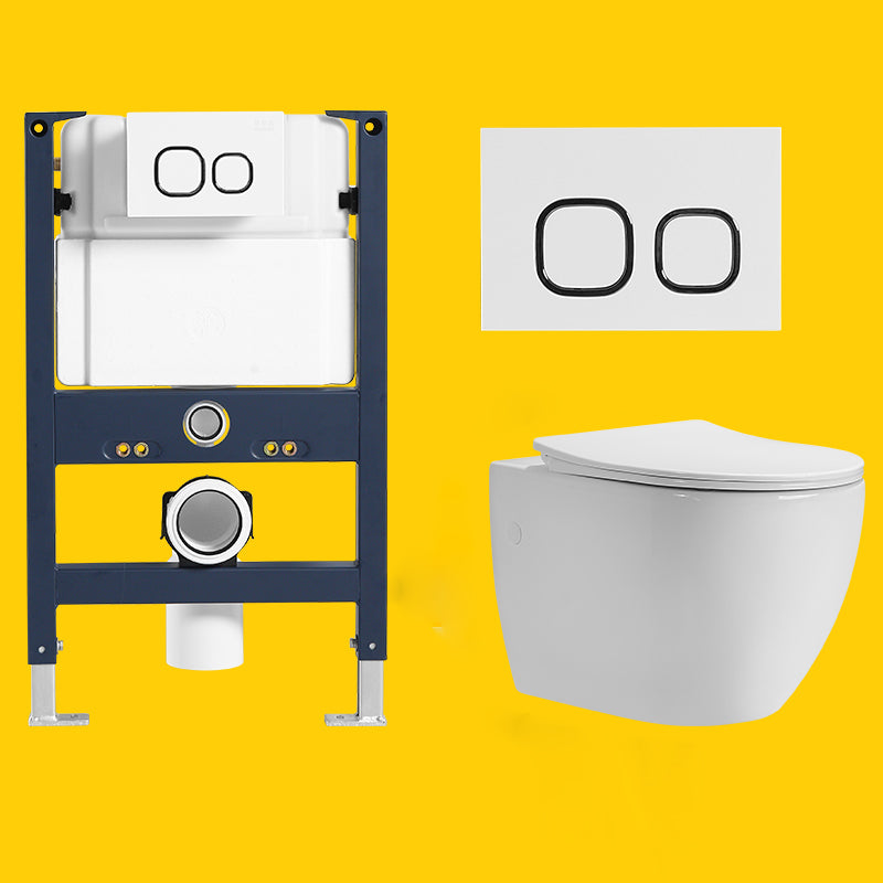 Contemporary One Piece Toilet Bowl Wall Hung Urine Toilet for Bathroom