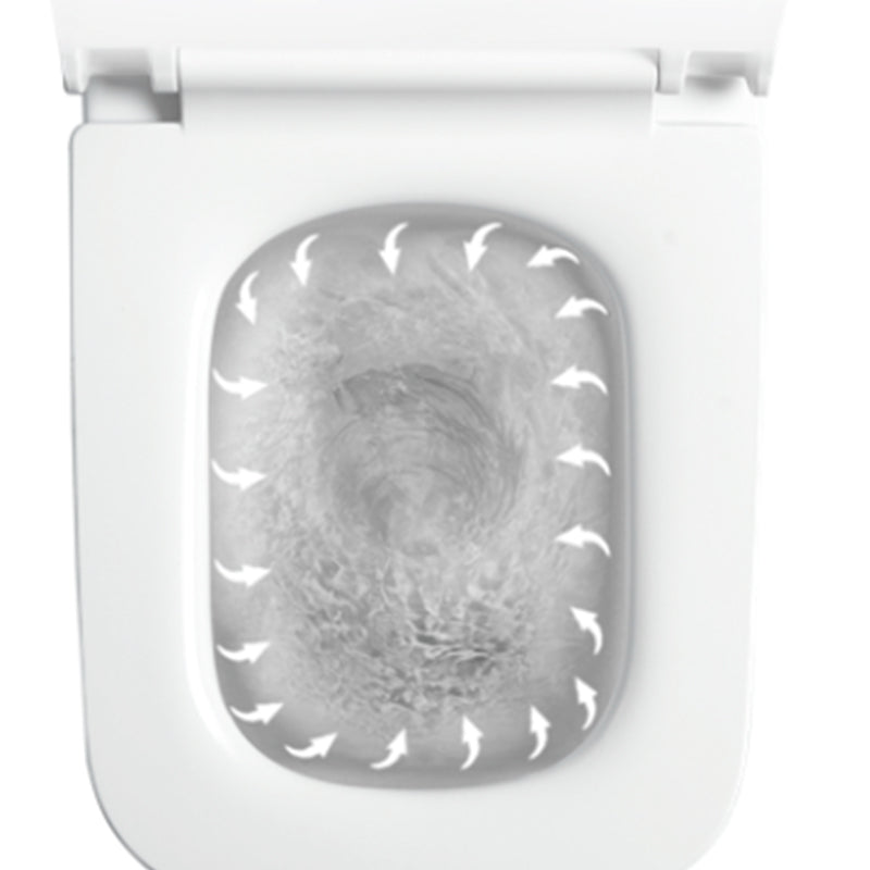 Contemporary One Piece Toilet Bowl Wall Hung Urine Toilet for Bathroom