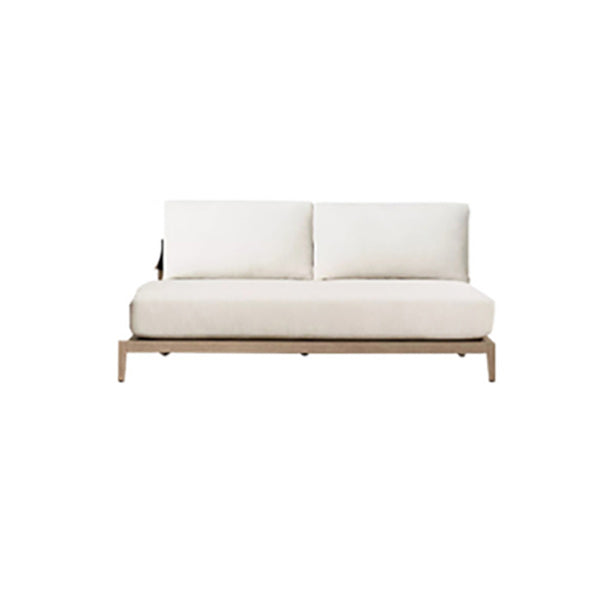 Farmhouse White Cushions Outdoor Patio Sofa/Outdoor Sectional