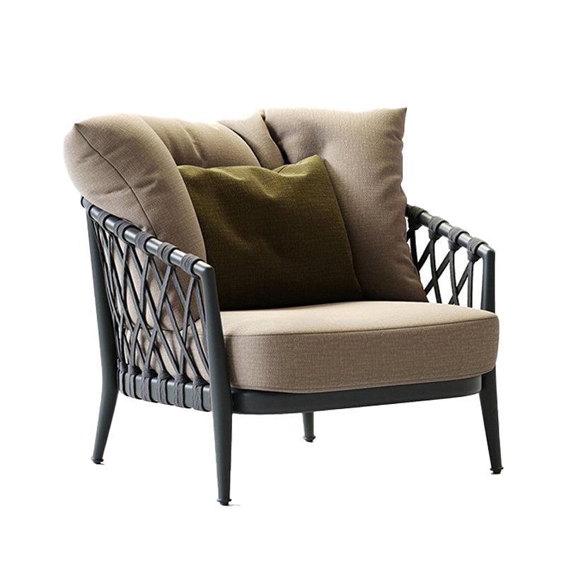 Tropical Aluminum Outdoor Patio Sofa/Patio Daybed with Cushion