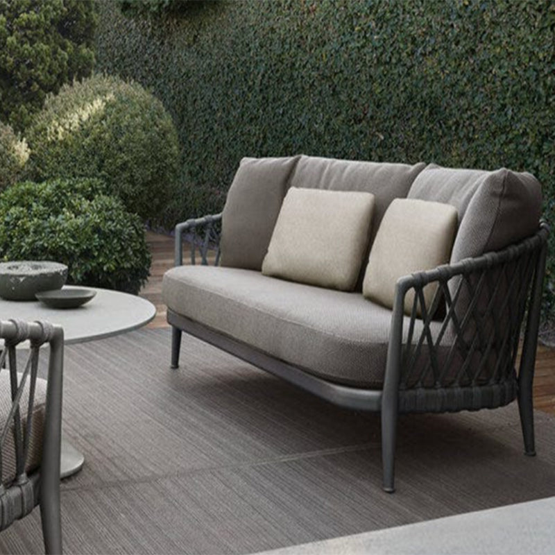 Tropical Aluminum Outdoor Patio Sofa/Patio Daybed with Cushion