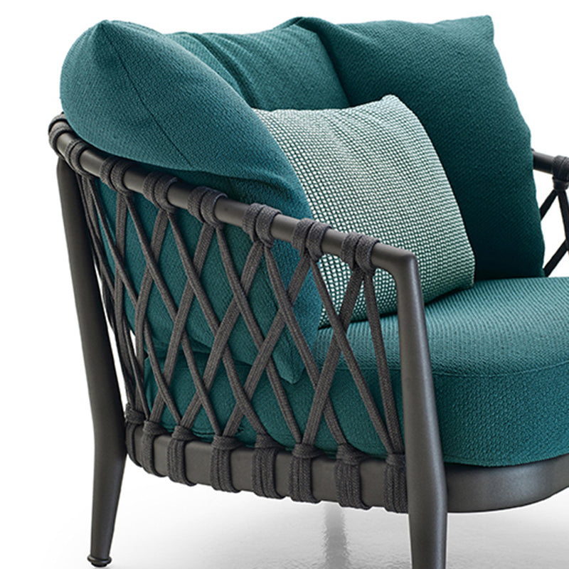 Tropical Aluminum Outdoor Patio Sofa/Patio Daybed with Cushion