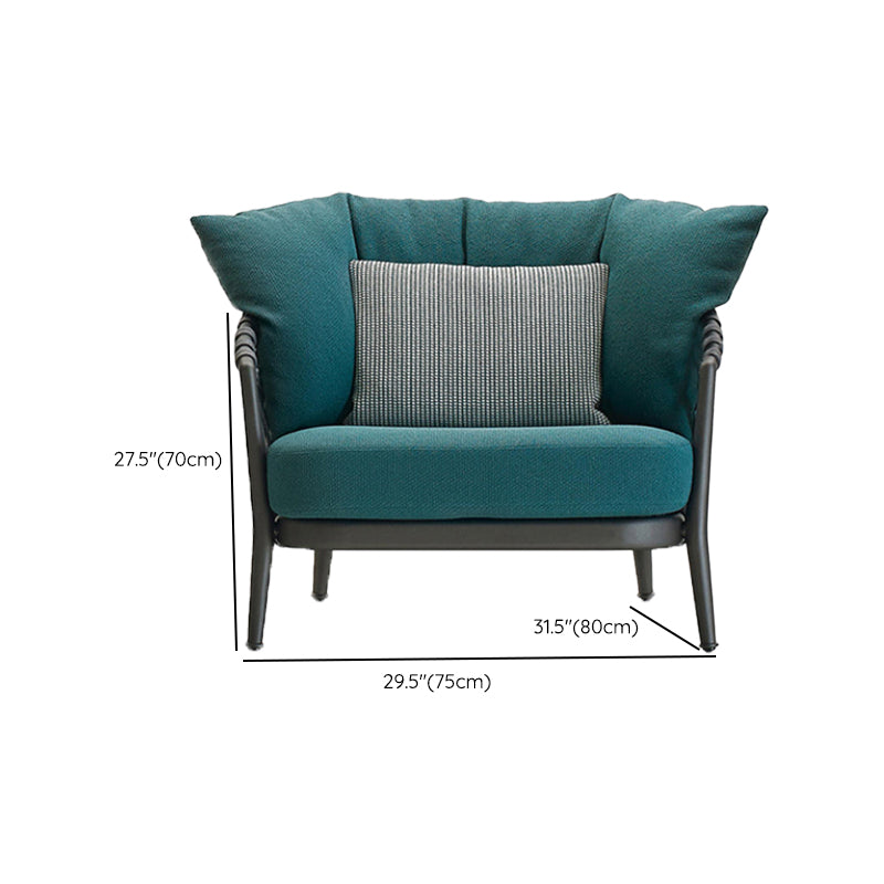 Tropical Aluminum Outdoor Patio Sofa/Patio Daybed with Cushion