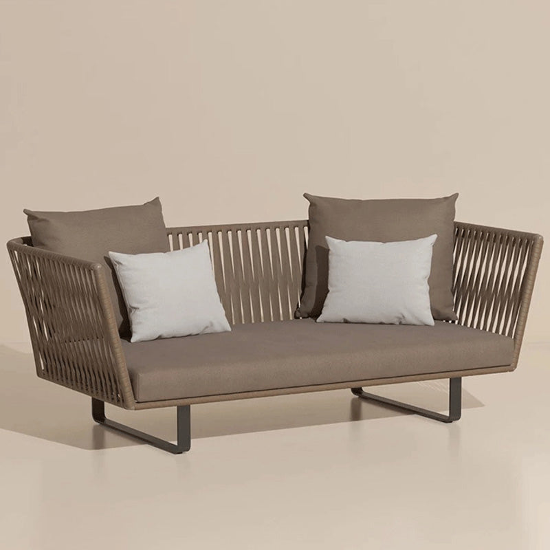 UV Resistant Patio Sofa Set, Water Resistant Outdoor Patio Sofa