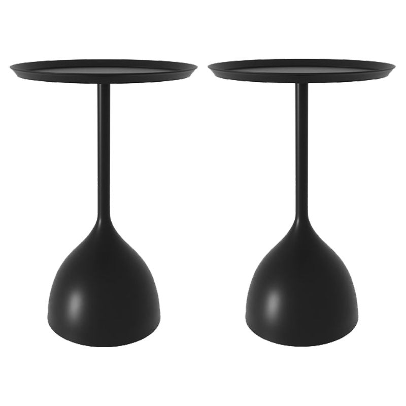 Contemporary Bedside Cabinet Metal Accent Table Nightstand for Bedroom