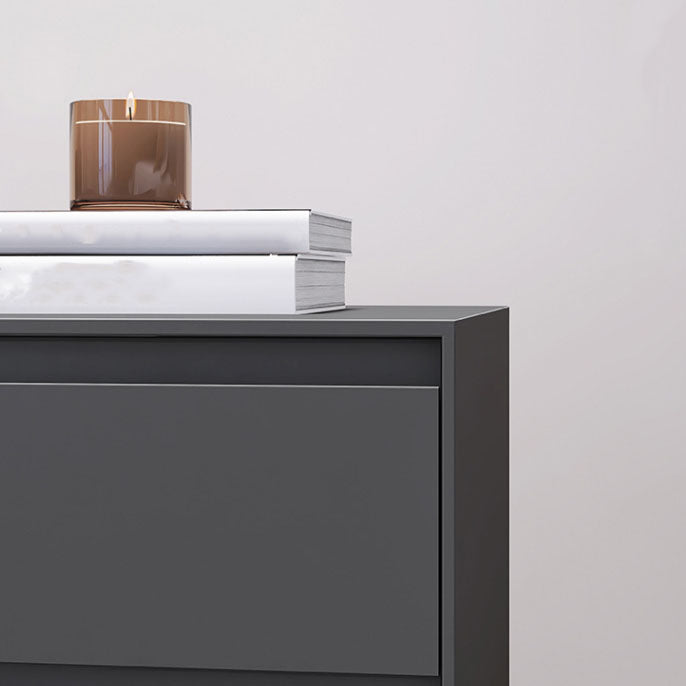 Wooden Bedside Cabinet Contemporary Bed Nightstand with Drawers