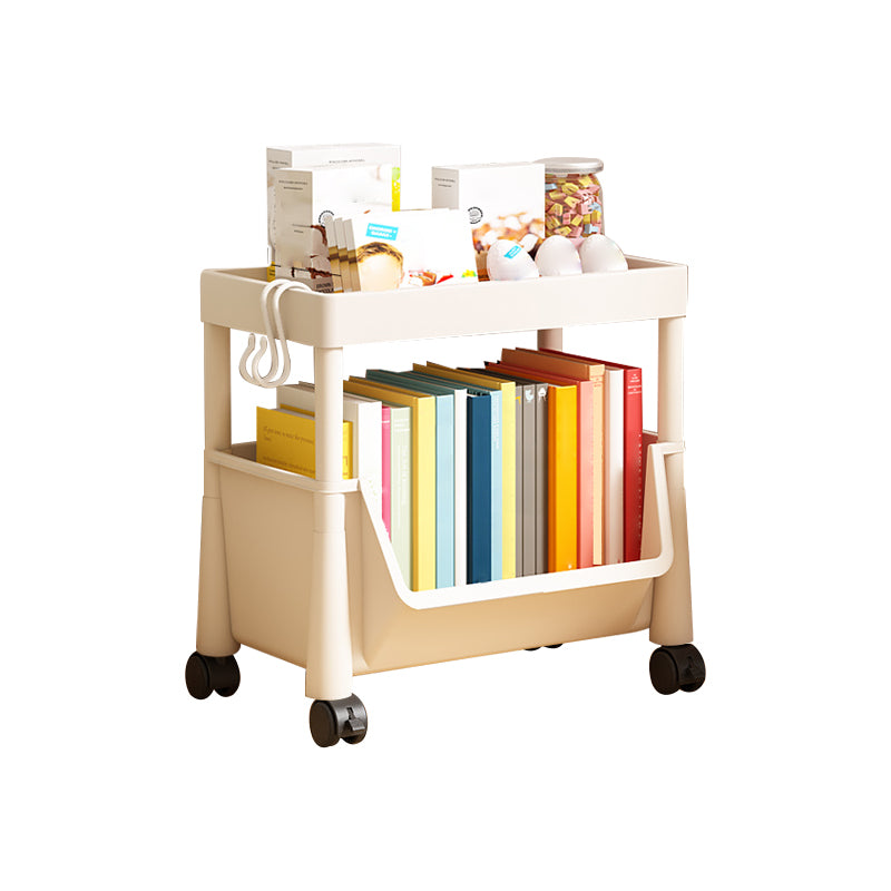 Contemporary Plastic Book Shelf Freestanding Standard Kids Bookcase
