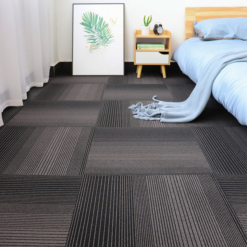 Modern Carpet Floor Tile Self Adhesive Level Loop Stain Resistant Carpet Tile