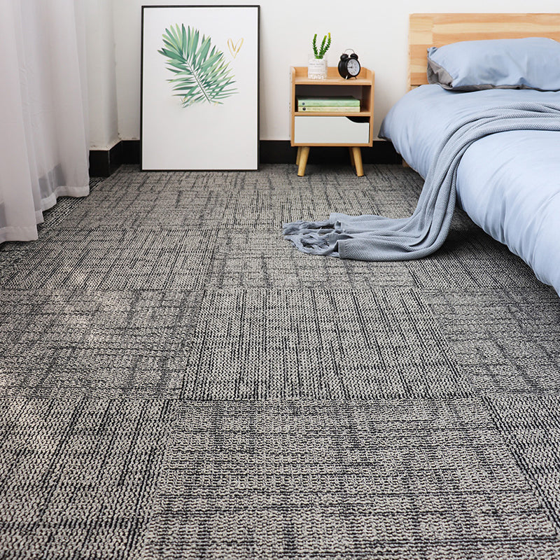 Modern Carpet Floor Tile Self Adhesive Level Loop Stain Resistant Carpet Tile